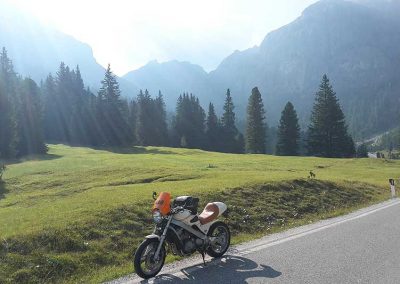Motorradreise Dolomiten